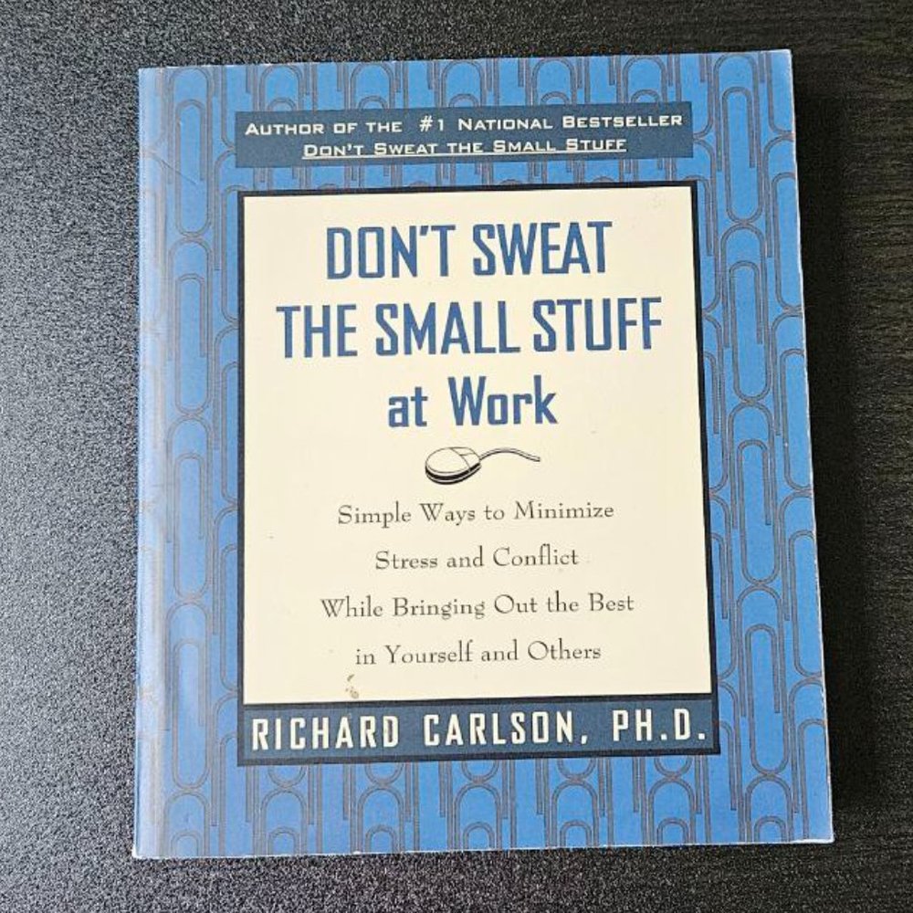 4/$20 Don't Sweat the Small‎ Stuff at Work - Paperback